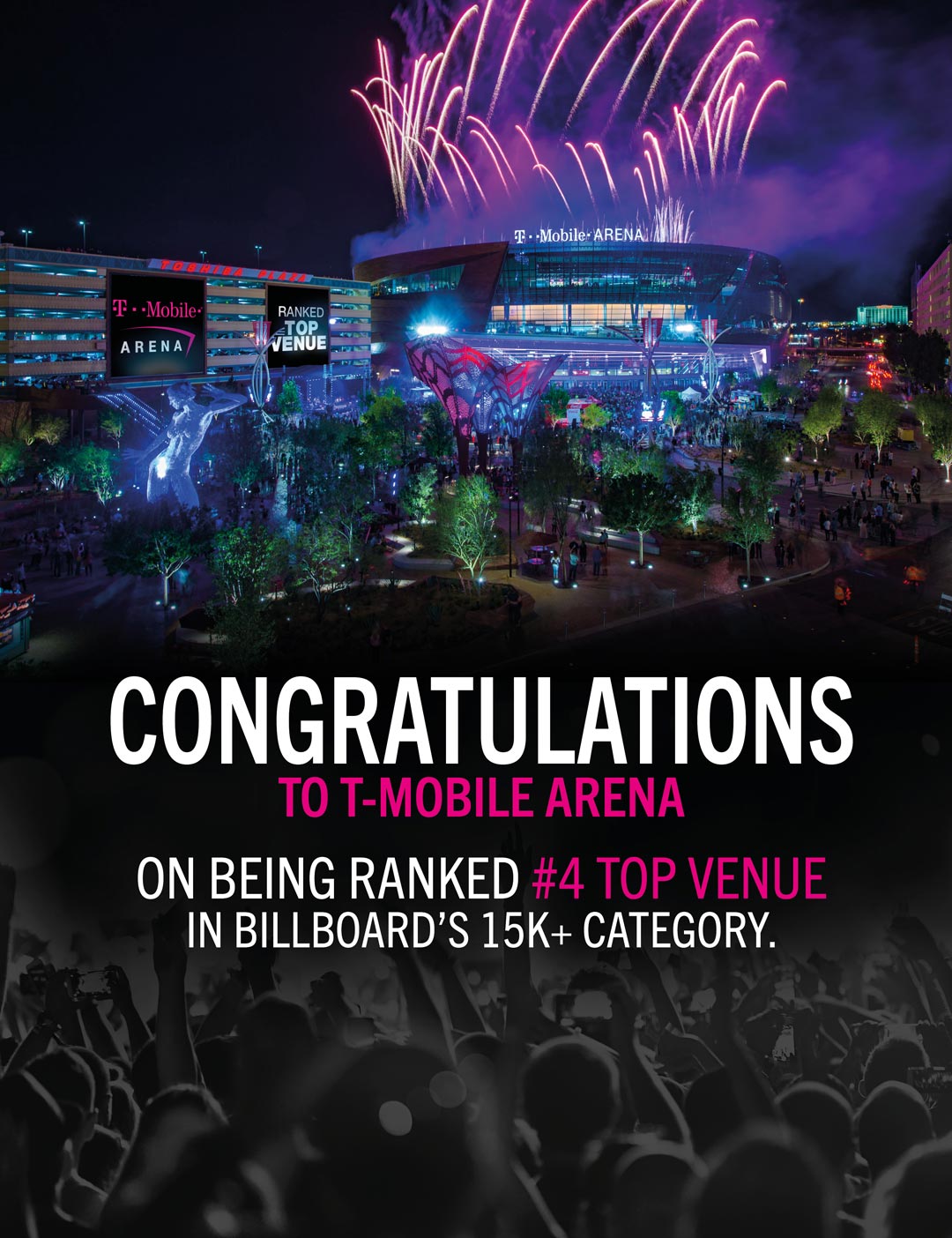 T-MOBILE ARENA  LAS VEGAS ARTWORK